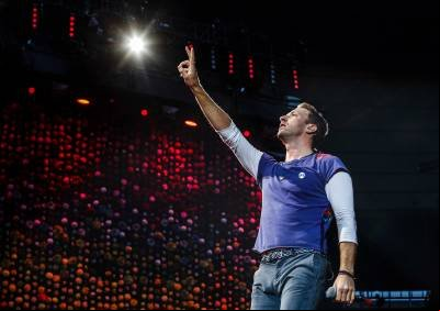 Cinemark transmite show ao vivo do Coldplay diretamente de Buenos Aires