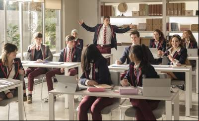 Elite faz homenagem aos elencos ados no pôster da 8ª temporada
