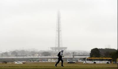 DF amanhece com nuvens baixas e temperatura mínima de 17,6°C