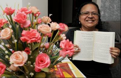 Homenagem no livro Mulheres Inspiradoras, organizado pela professora Gina Vieira Ponte
